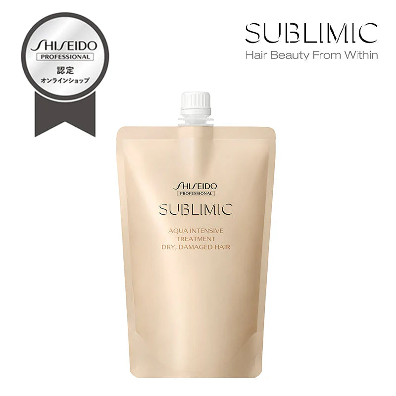 SUBLIMIC サブリミック アクアインテンシブ トリートメントD 乾燥した髪用 450g詰替