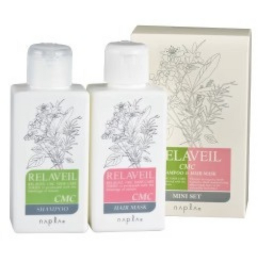 ナプラ　リラベール　CMCシャンプー＆ヘアマスクセット 120ml&120g