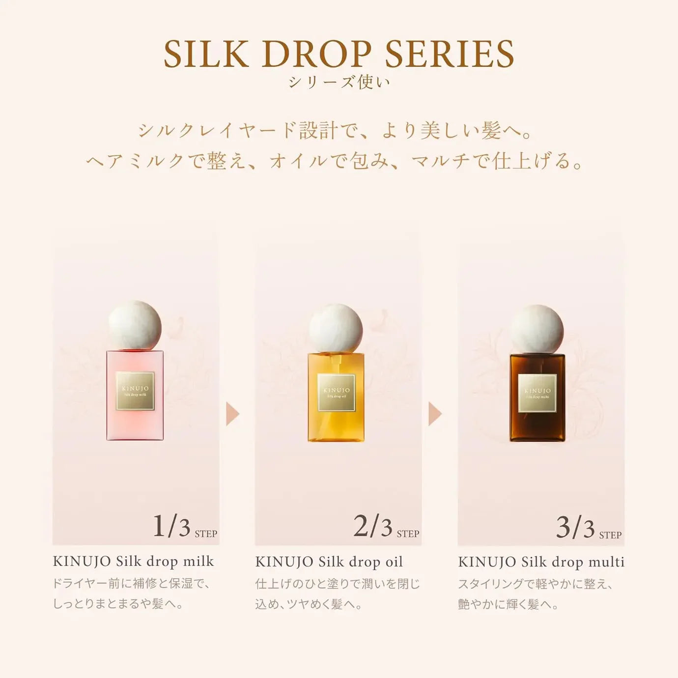 KINUJO Silk drop multi (シルク ドロップ マルチ) 111g
