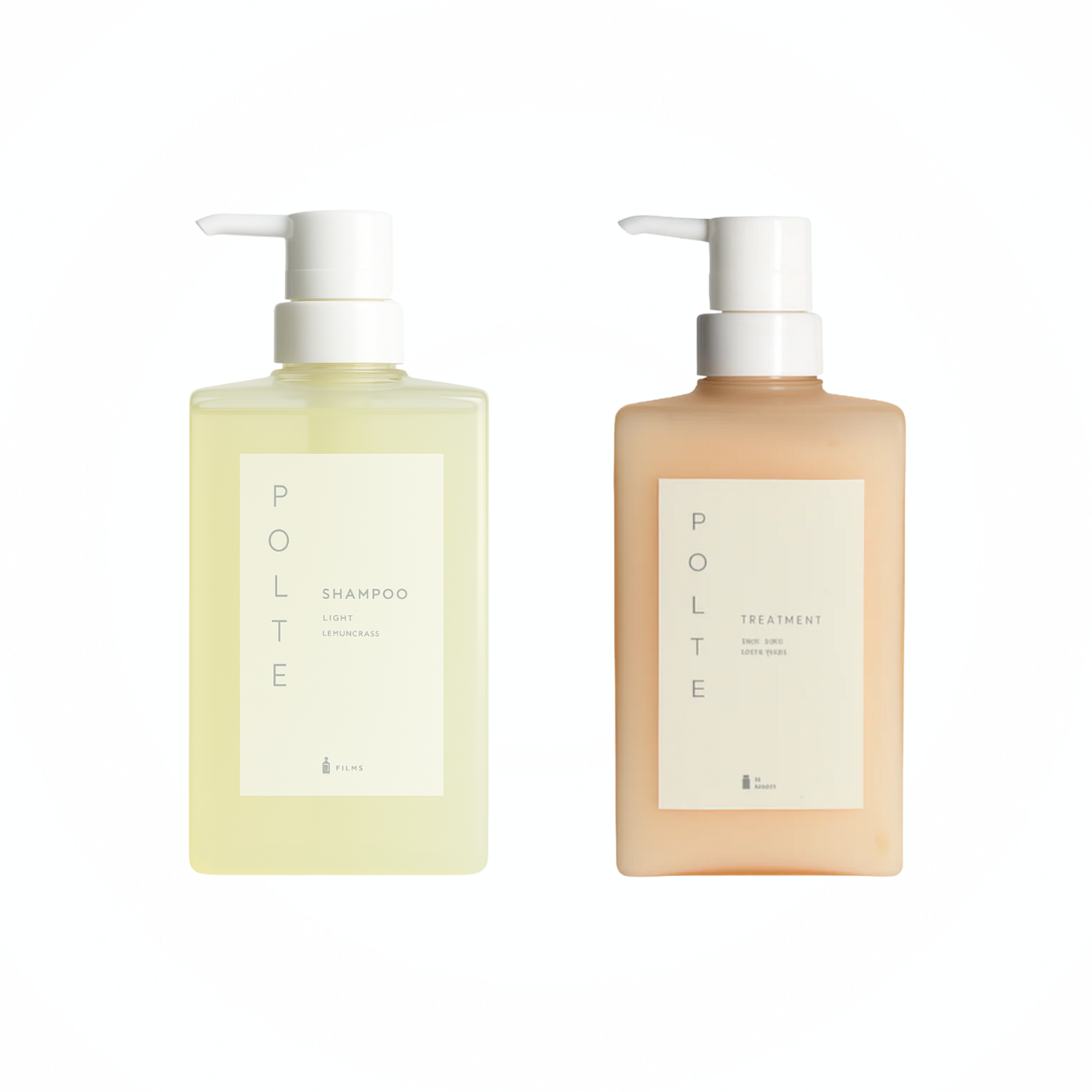 【9/25新発売！ライトシリーズ】POLTE/ポルテシャンプートリートメントライトボトル２本セット