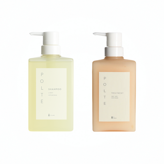 【EC先行発売！ライトシリーズ】POLTE  SHAMPOO Light × TREATMENT Light SET 　ポルテシャンプーライトトリートメントライト２本セット