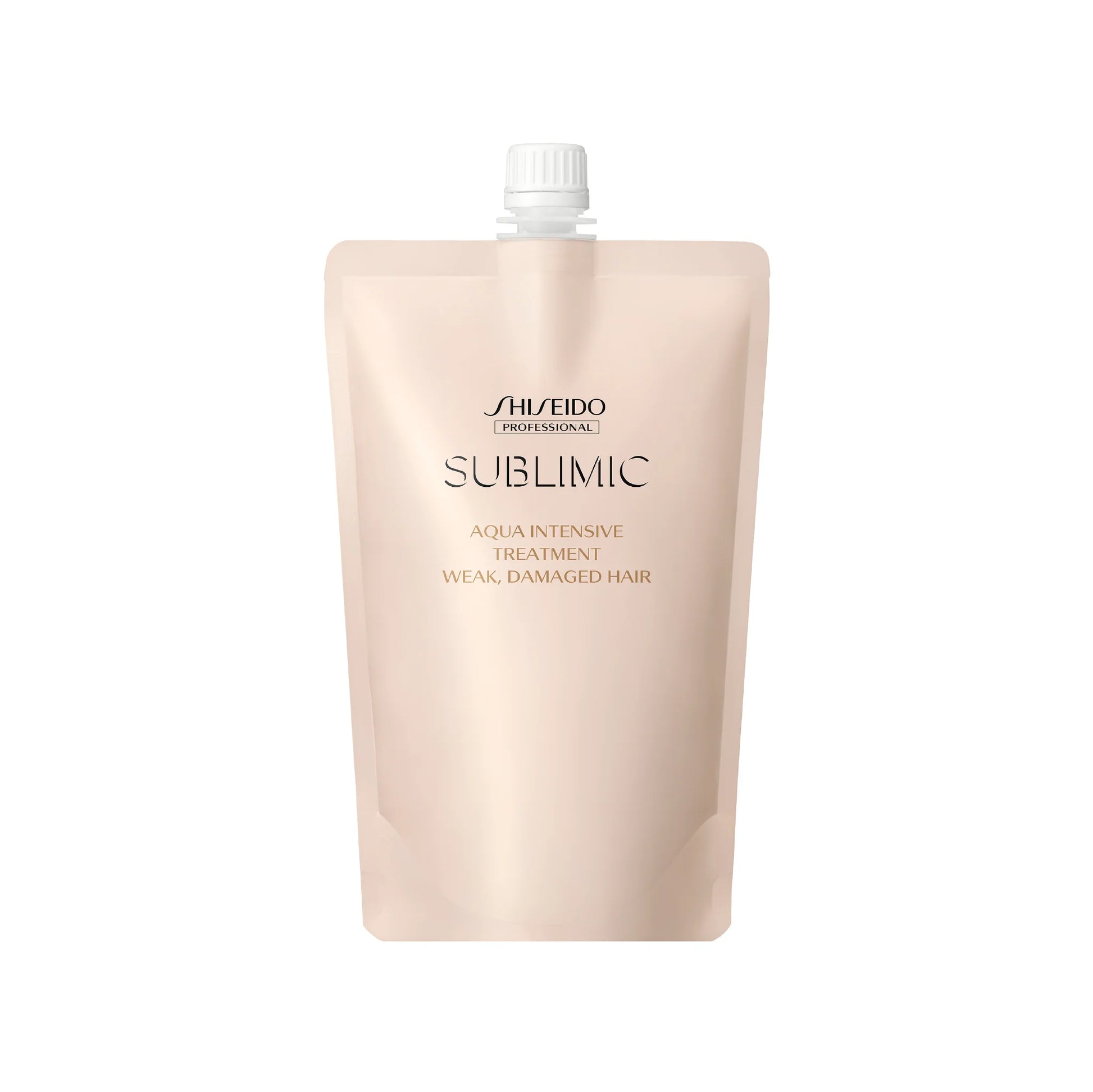 SUBLIMIC サブリミック アクアインテンシブ トリートメントW 弱った髪用 450g詰替 - FILMS ONLINE STORE