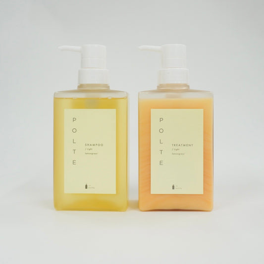 【在庫あり】POLTE/ポルテシャンプートリートメントライトボトル２本セット