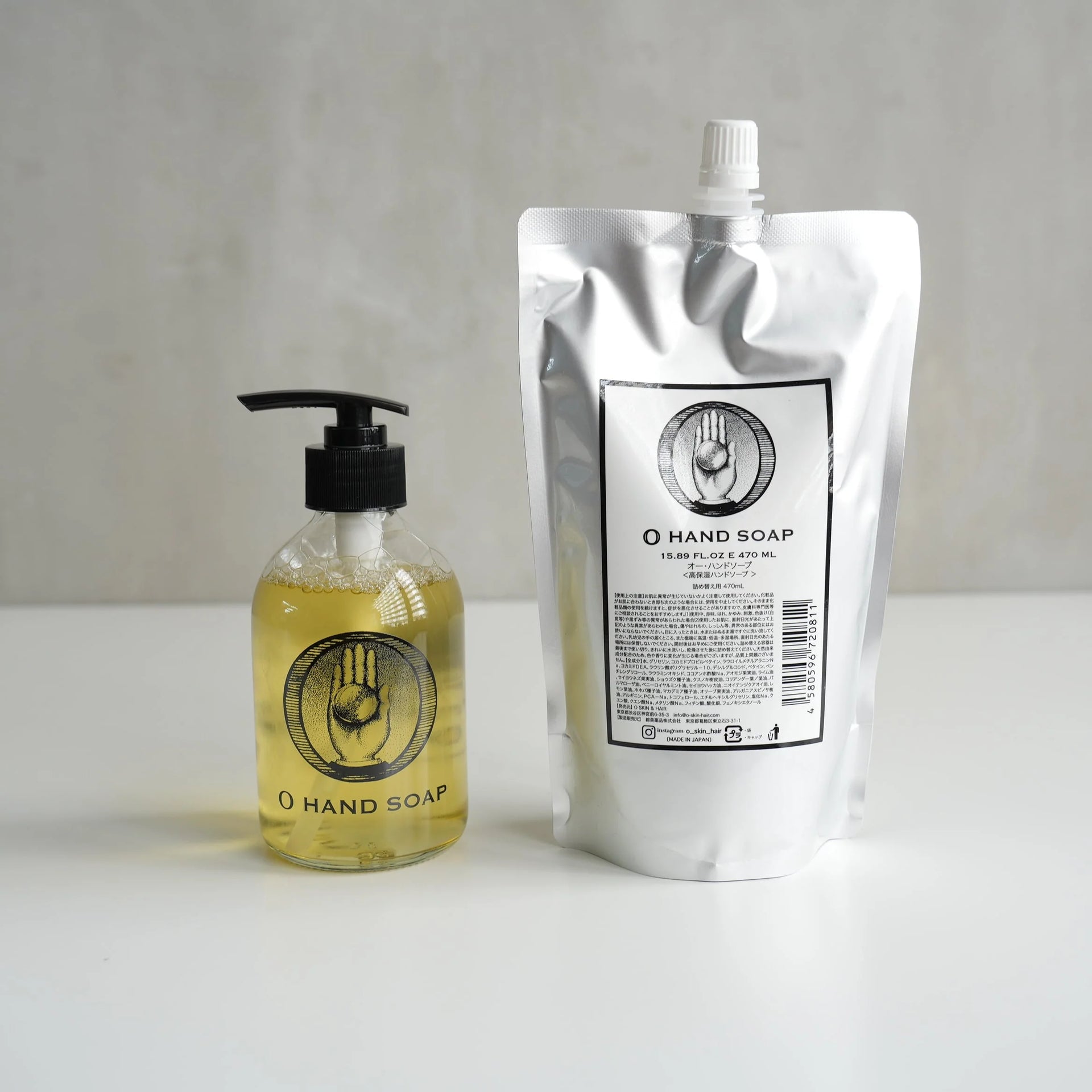 オー・ハンドソープ（レフィル）470ml オー・ハンドソープ 470ml レフィル（ハンドソープ）｜O SKIN & HAIR