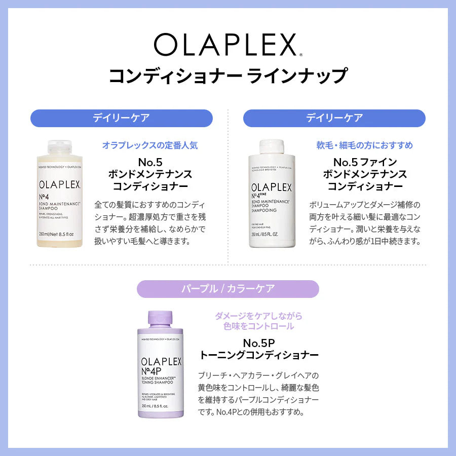 オラプレックス No.5P トーニング コンディショナー 250ml / 1000ml